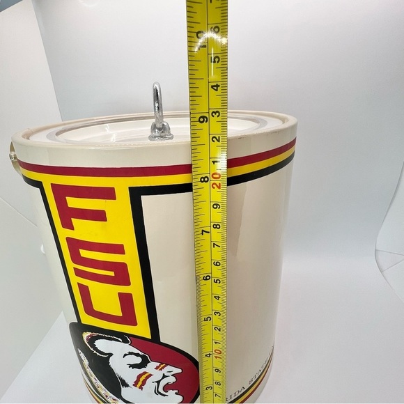 RARE Vintage GEORGES BRIARD Florida State University FSU Ice Bucket Old Logo - Picture 10 of 13